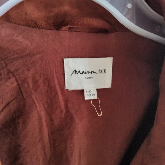 Suede jacket 38 size - Picture 2 of 8